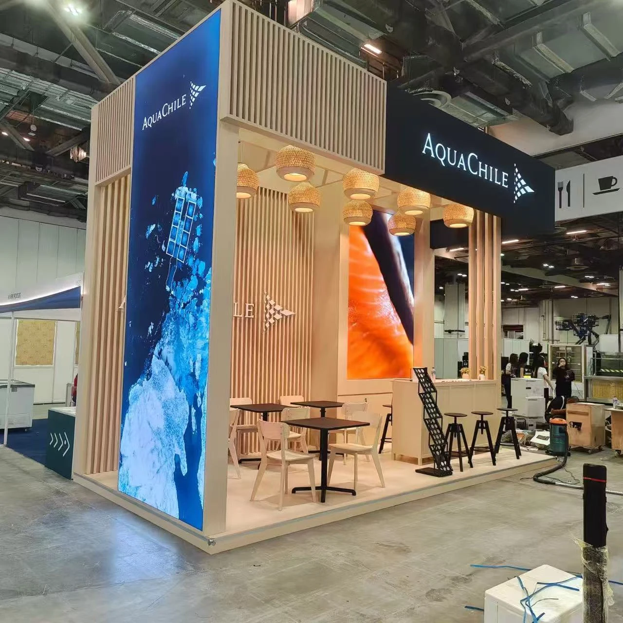 Seafood Expo Asia亚洲海鲜展 AquaChile品牌展位 · 新加坡