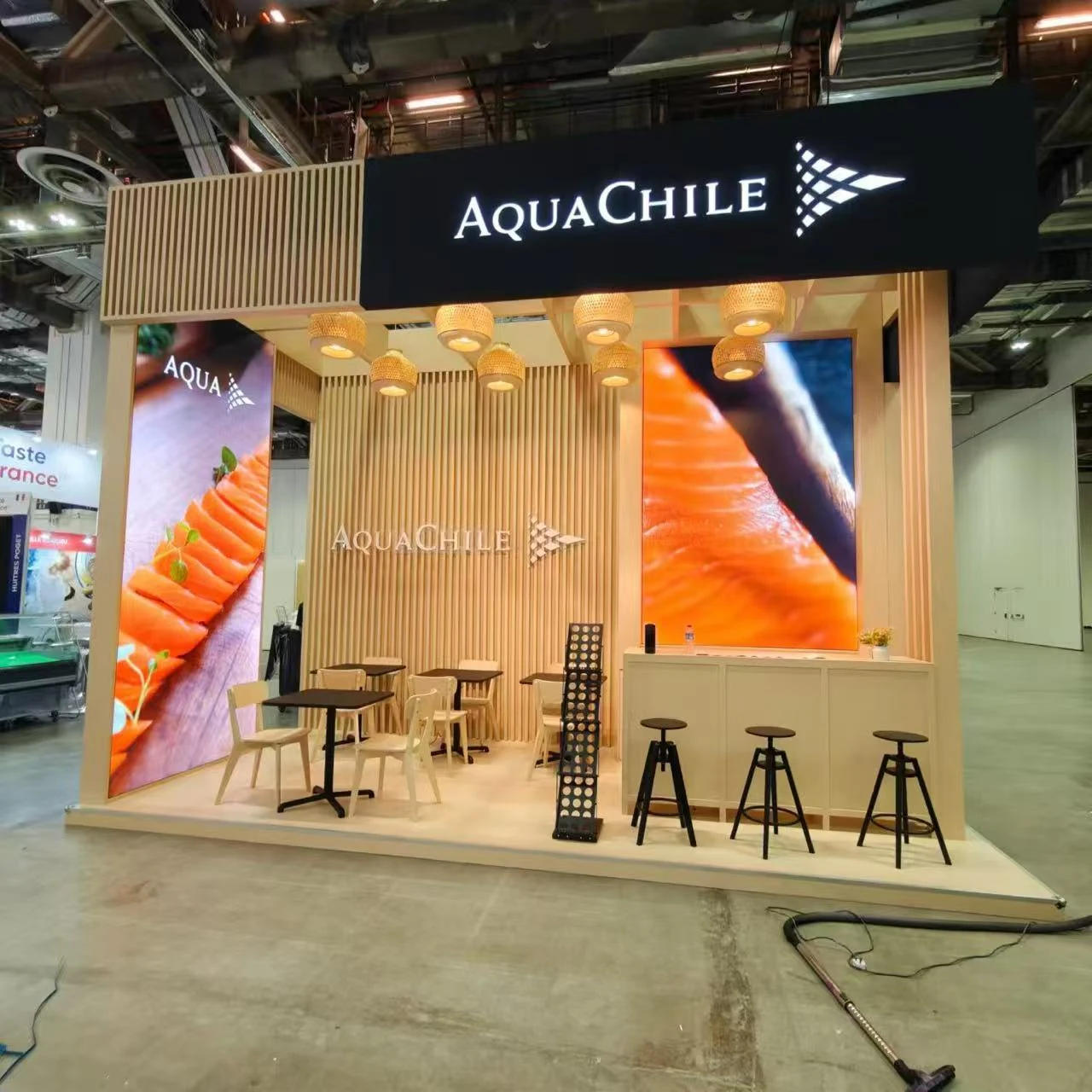 Seafood Expo Asia亚洲海鲜展 AquaChile开放洽谈展位 · 新加坡