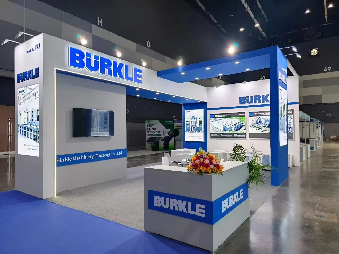 曼谷电子展 TPCA BÜRKLE设备展示展位 · 曼谷